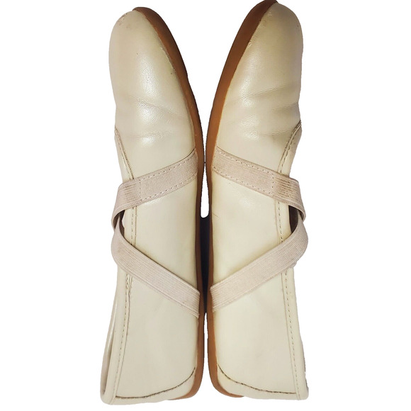 Livie and Luca Size 1Y PLAY Pearl White Aurora Ballet Flat Slip On Girls Shoes 1 - Picture 4 of 7